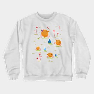 Spring Chicks Crewneck Sweatshirt